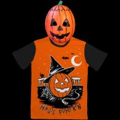 Halloween III Season of the Witch Pumpkin Costume in Retro Box Adult Size
