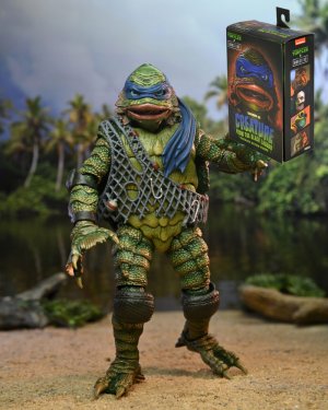 Creature From the Black Lagoon Teenage Mutant Ninja Turtles Leonardo 7" Figure