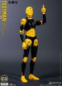 Crash Test Dummy TESTMAN C3 1/12 Scale Figure by Dam Toys