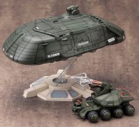 Godzilla Vs. Biollante Super X2 and Maser Cannon Model Kit