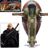 Star Wars Boba Fett's Starship 3 3/4-Inch Scale Vehicle with Figure