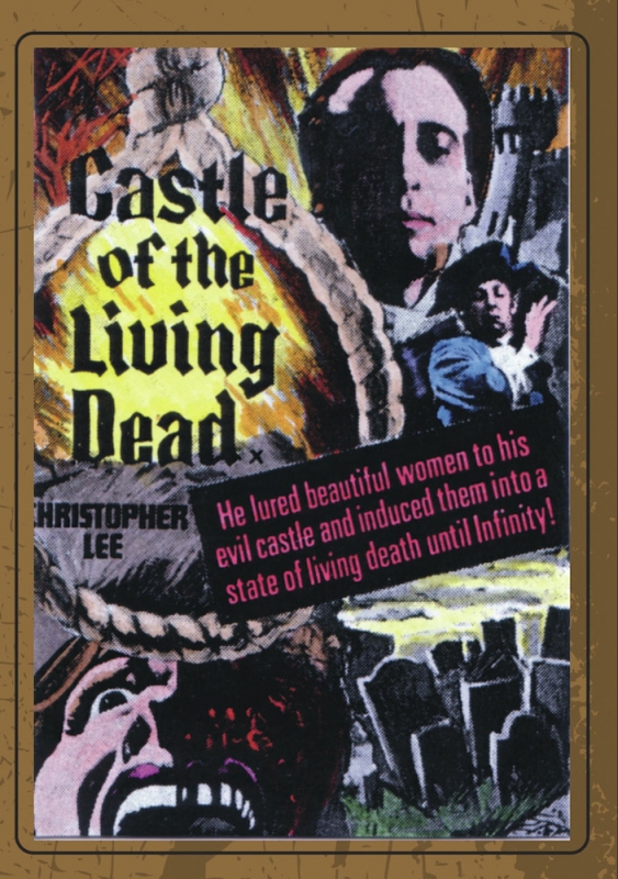 Castle Of The Living Dead (1964) DVD Christopher Lee - Click Image to Close