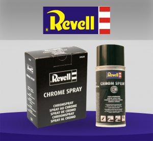 Revell Chrome Spray Paint 150ml Can