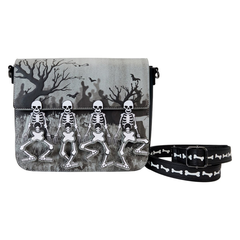 Skeleton Dance 95th Anniversary Crossbody Bag Disney - Click Image to Close