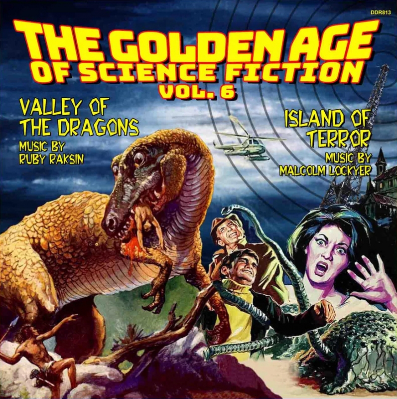 Golden Age of Science Fiction Vol. 6 Soundtrack CD Vally of the Dragons / Island of Terror - Click Image to Close