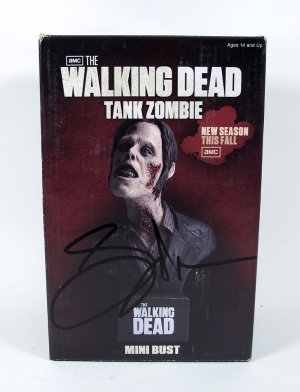 Walking Dead Tank Zombie Bust Autographed KNB EFX Greg Nicotero