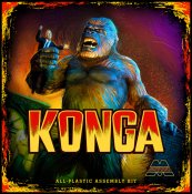 Konga 1961 Giant Gorilla Ape Plastic Model Kit by Monarch