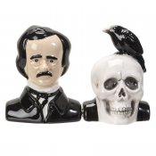 Edgar Allan Poe Salt & Pepper Shaker
