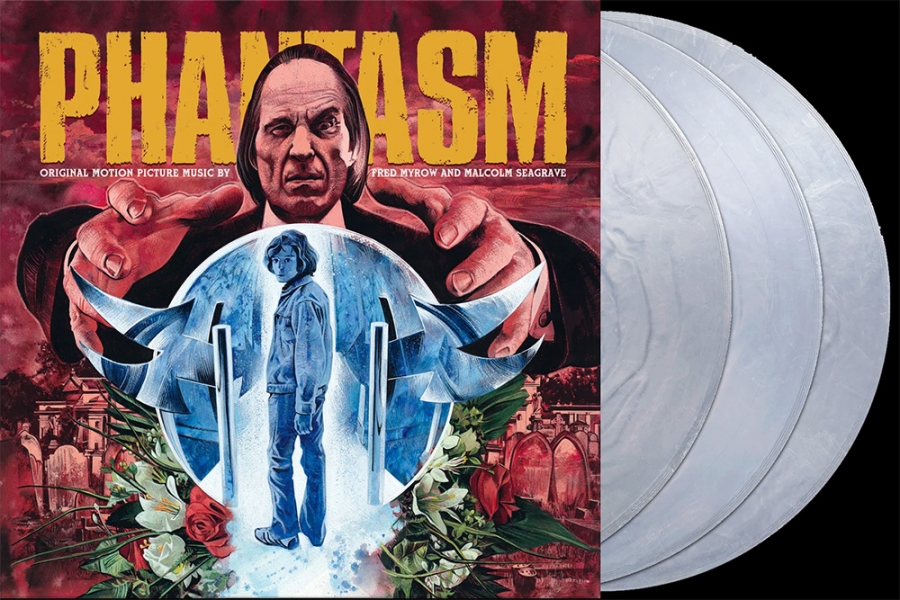 Phantasm 1979 Complete Soundtrack Vinyl LP 3-Disc Set Fred Myrow and Malcolm Seagrave - Click Image to Close