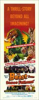 Beast from 20,000 Fathoms 1953 Insert Card Poster