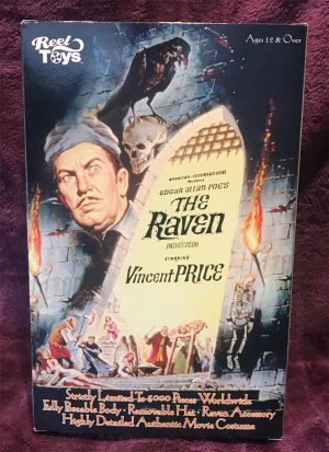 Vincent Price THE RAVEN 12" Collectible Figure by Reel Toys 2002