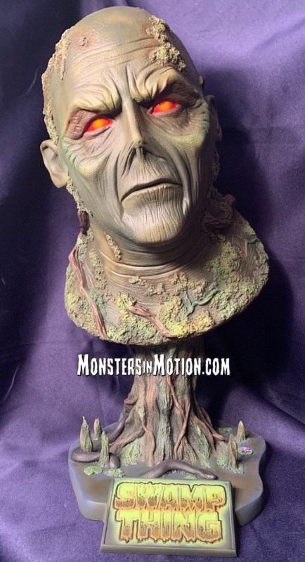 Swamp Thing 18" Tall 1/2 Scale Big Head Bust Model Kit - Click Image to Close