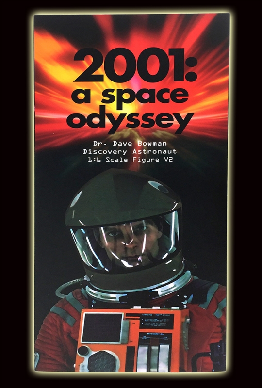 2001: A Space Odyssey Dave Bowman 1/6 Scale Figure Red Spacesuit with Green Helmet Exclusive by Executive Replicas - Click Image to Close