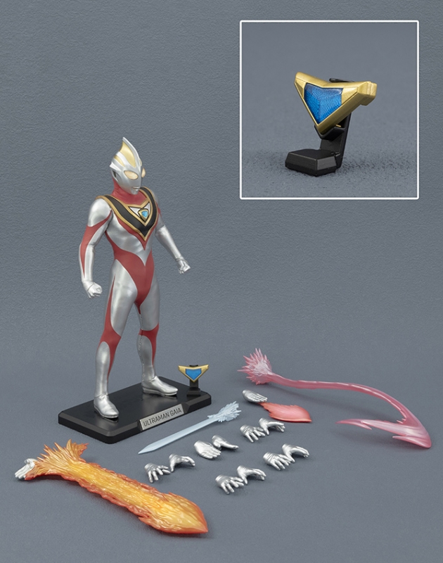 Ultraman Gaia V2 6.5 inch Deluxe Action Figure - Click Image to Close