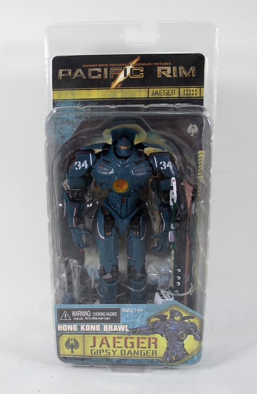 Pacific Rim Gipsy Danger Hong Kong Brawl 7" Action Figure NECA - Click Image to Close