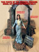 Gothic Coffin 1/6 Scale Master Sculpt for Model Kit