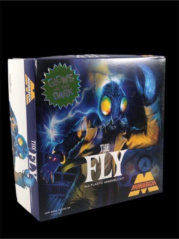 Fly, The 1957 GLOW IN THE DARK Model Kit by Monarch - Click Image to Close