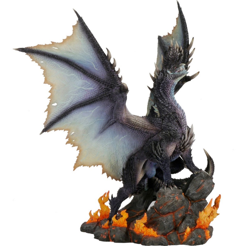 Monster Hunter Alatreon Capcom Figure Builder Black Dragon Model 13" Statue - Click Image to Close