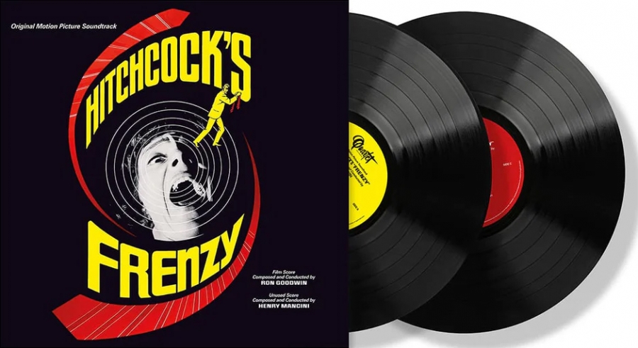 Frenzy 1972 Alfred Hitchcock Soundtrack LP 2 Disc Set Ron Goodwin and Henry Mancini - Click Image to Close