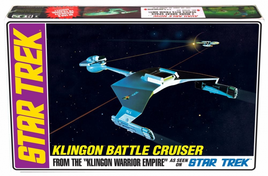 Star Trek Klingon Battle Cruiser 1/650 AMT Model Kit Star Trek