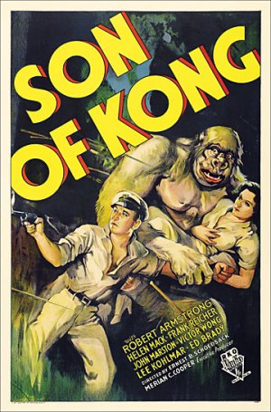 Son of Kong - 1933 - One Sheet B Reproduction Poster - 27X41