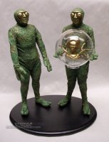 Invaders From Mars Drones and Supreme Leader Resin Model Kit