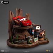 Cars Lightning McQueen & Tow Mater Deluxe 1/10 Scale Statue