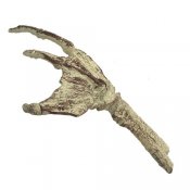 Fossilized Creature Hand Scaled METAL Prop Replica