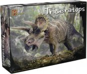 Triceratops Dinosaur 1/32 Scale Vinyl Model Kit Pegasus