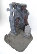 Cemetary Base Built and Painted 1/6 Scale Resin Model Kit by Janus