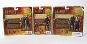 Hobbit Lot of 3 Packs of 3.75 Inch Figures by Bridge