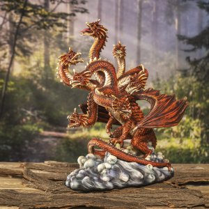 Hydra Dragon 14" Polyresin Statue