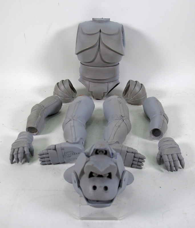 King Kong Escapes Mecha Kong Billiken Vinyl Model Kit Partially Built - Click Image to Close