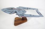 Star Trek U.S.S. Concorde Unknown Class Starship Wood Replica