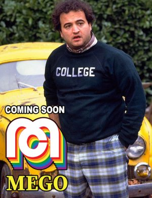 Animal House Bluto Blutarsky 8 Inch Mego Figure John Belushi