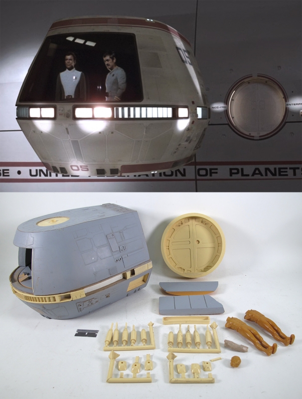 Star Trek The Motion Picture Travel Pod Model Kit Prototype - Click Image to Close