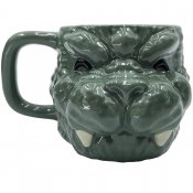 Godzilla Sculpted Head Mug