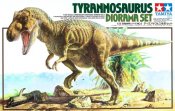 Tyrannosaurus Dinosaur Diorama Set 1/35 Scale Model Kit by Tamiya Japan