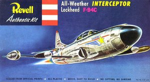 Lockheed F-94C Starfire All-Weather Interceptor 1/56 Scale Revell Re-Issue Model Kit by Atlantis