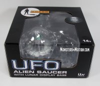UFO TV Series Flying Saucer with Lunar Display Base by Sixteen 12