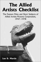Allied Artists Checklist 1947-1978 Book