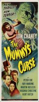 Mummy's Curse Lon Chaney 1945 Repro Insert Movie Poster 14X36