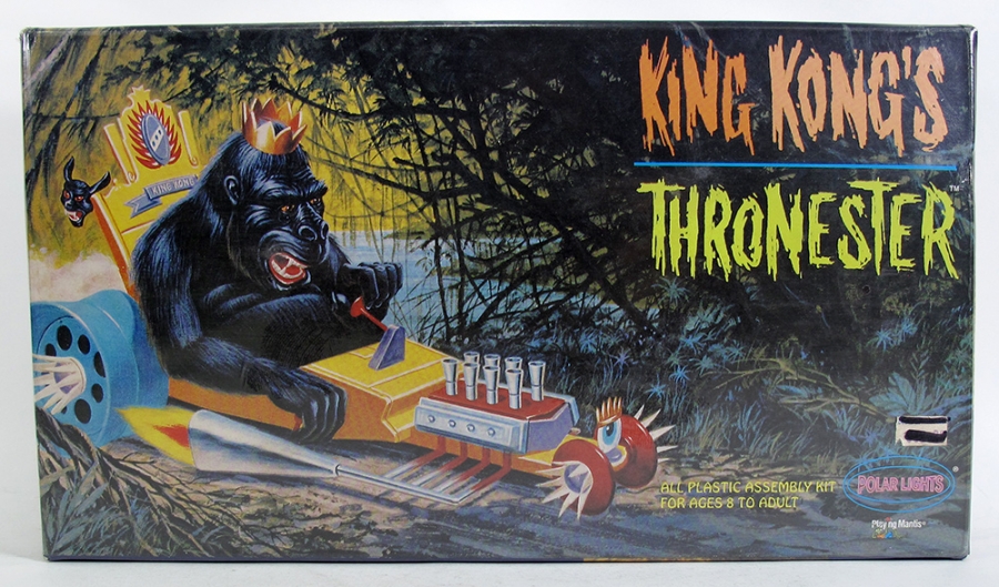 King Kong's Thronester Aurora Re-Issue Plastic Model Kit by Polar Lights - Click Image to Close