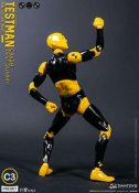 Crash Test Dummy TESTMAN C3 1/12 Scale Figure by Dam Toys