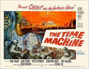 Time Machine 1960 Style "B" Half Sheet Poster Reproduction