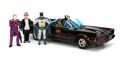 Batman 1966 Hollywood Rides Deluxe 1/24 Scale Batmobile & Figure Set