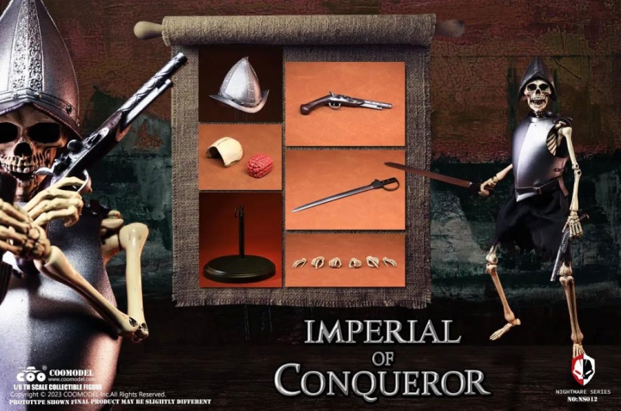Nightmare Series Imperial Conqueror 1/6 Scale Figure Coo Model - Click Image to Close