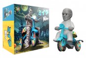 Mummy Super Cycle Tricycle Toy Universal Monsters (LIGHT GREY W/ BLUE TRIKE)