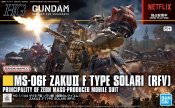 Gundam: Requiem for Vengeance HG Zaku II F Type 1/144 Scale Model Kit by Bandai