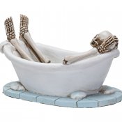 Skeleton in the Bath Tub Statue